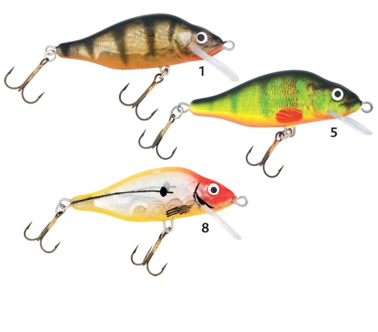 Baracuda Fishing Wobbler Perch Floating 7cm 15g