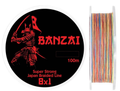 Baracuda Banzai Braided Fishing Line 100m Multicolor 8 Strand