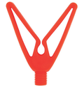 Baracuda Full Plastic V-Style Rod Rest