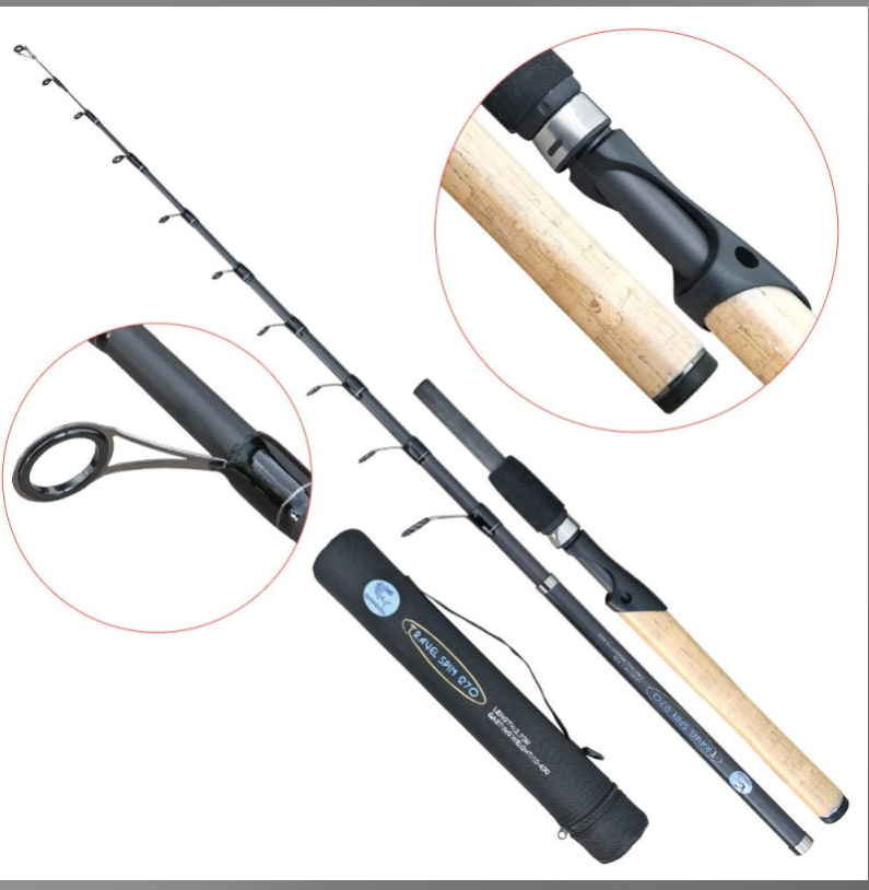 Baracuda Travel Spin Compact Spinning Rod