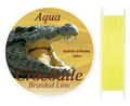 Baracuda Aqua Crocodile Braided Fishing Line 100m Yellow Fluorescent