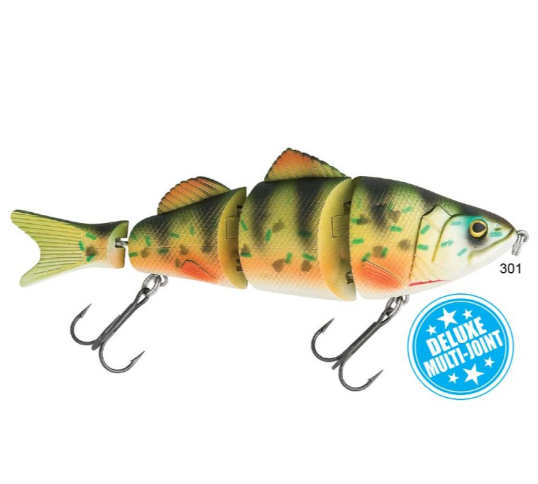Baracuda Multi Joint Fishing Wobbler Pearch Suspending 12cm 27g