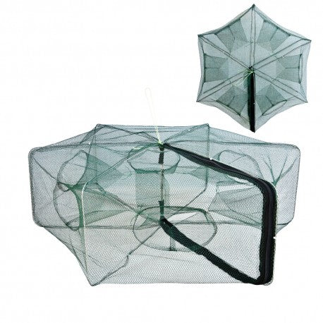 Baracuda Crayfish Trap 6 Holes Fine Mesh 80cm 25cm