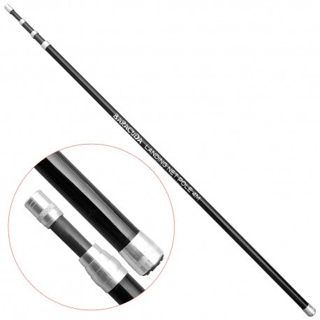 Baracuda Landing Net Handle Carbon 4m