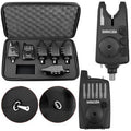 Baracuda Wireless Bite Alarm Set TLI42 Receiver + 5 Sensors Black