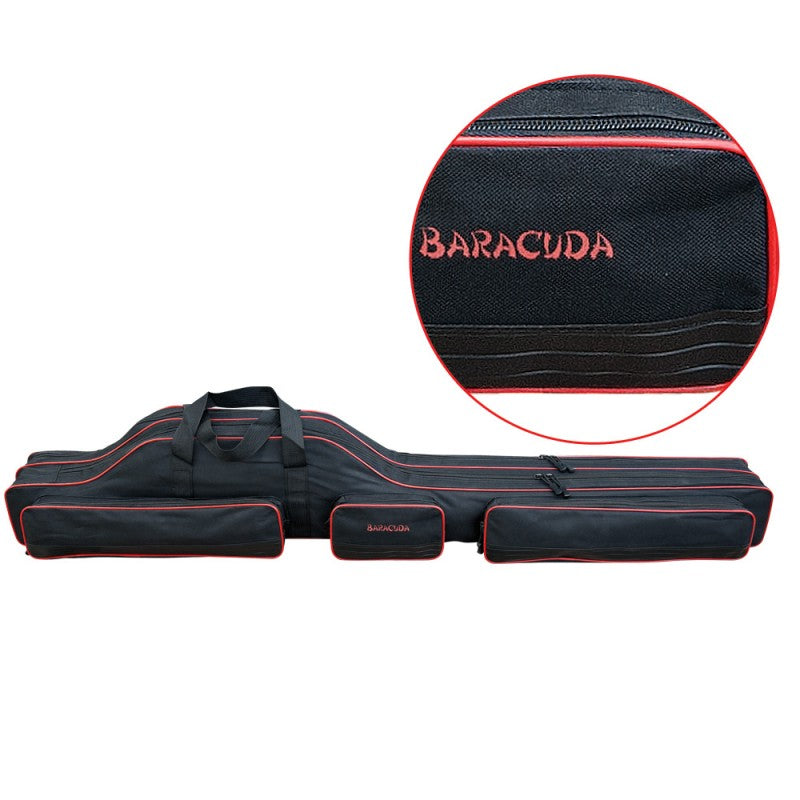 Baracuda Black 2-Compartment Rod Bag