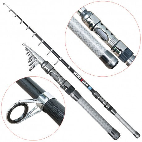 Baracuda Mini T Travel Telescopic Fishing Rod