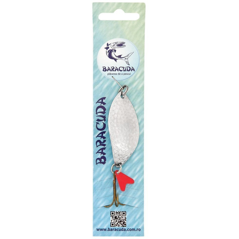 Baracuda fishing lure on a blue packaging with brand logo