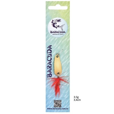 Baracuda Oscillating Spoon Lure SSF06 Micro 3.4cm 3.5g