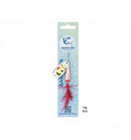 Baracuda fishing lure in packaging on a white background