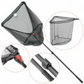 Baracuda Fishing Landing Net Triangular ECO Mesh 2m