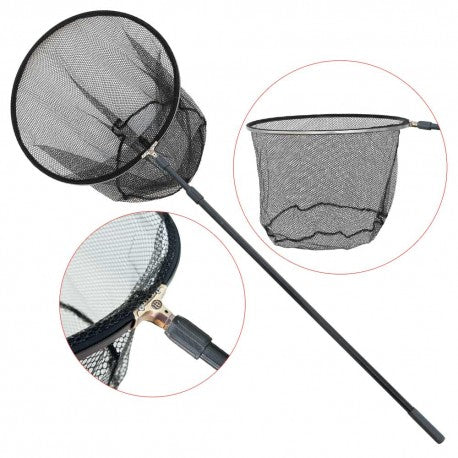 Baracuda Fishing Landing Net Circular ECO Mesh 2.45m