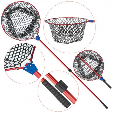 Baracuda Fishing Landing Net Circular ECO Mesh 1.74m