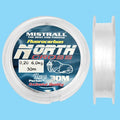 Mistrall Fluorocarbon Fishing Line 30m Low Visibility Ice Fishing