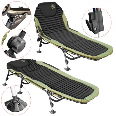 Baracuda Carp Bed Chair HYB001SPANDEX3D