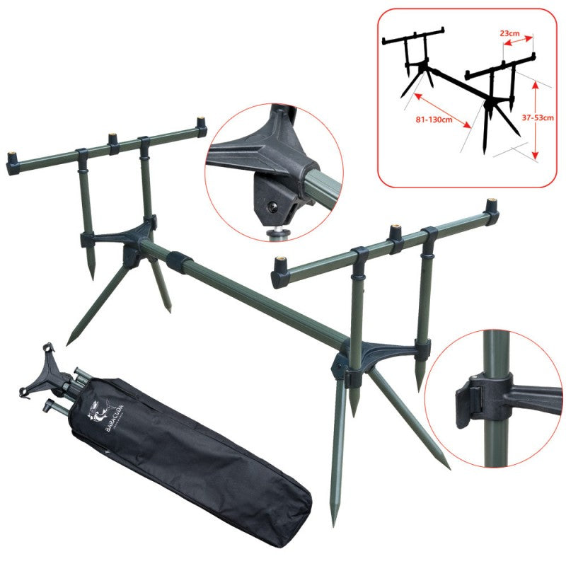 Baracuda Fishing Rod Pod Rodpod 01 3 Rod