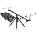 Baracuda Karpfen Rod Pod Rutenhalter 07 Aluminium 4 Ruten