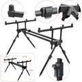 Baracuda Carp Rod Pod Rodpod 12 Aluminum 4 Rod
