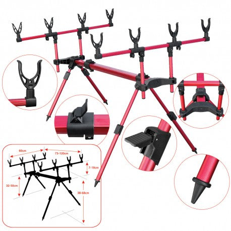 Baracuda Rod Pod RX5-4