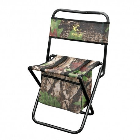 Baracuda Fishing Chair Camouflage Folding Seat with Pocket