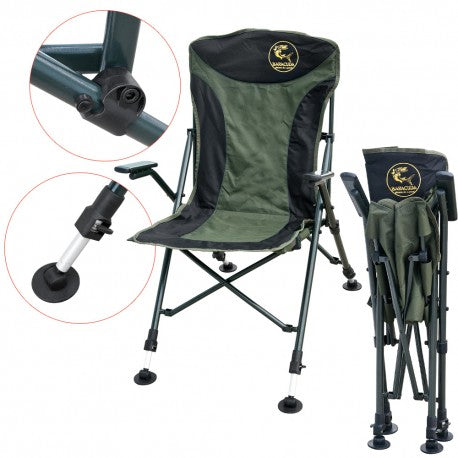 Baracuda Fishing Chair HYC061-S-II High Back Armrests