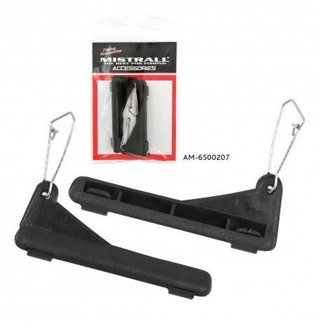 Baracuda Catfish Accessory Clips Boom Mistrall 2pcs 7.7cm