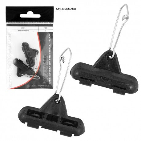 Baracuda Catfish Accessory Clips Ledger Mistrall 2pcs 3.9cm