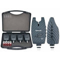 Baracuda Bite Alarm Set TLI029 Carbon Case 4-Piece