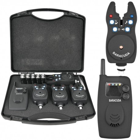 Baracuda Bite Alarm Set TLI015 Wireless Receiver 4+1