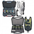 Baracuda Bite Alarm and Illuminated Swinger Set TLI021 4 Rod Case