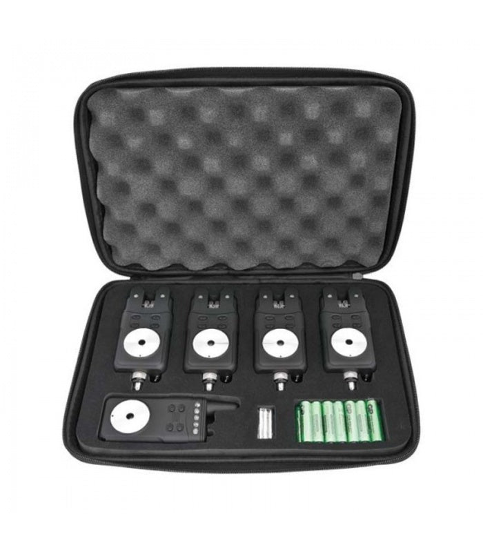 Baracuda Bite Alarm Set RF698 Wireless Receiver 4+1