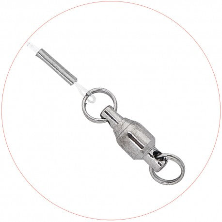 Baracuda fluorocarbon fishing leader set 14 kg with snap and swivel in 20 cm 30 cm and 40 cm lengths
