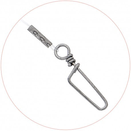 Baracuda Fishing Leader Fluorocarbon 14kg Snap Swivel 20-40cm 3-Pack