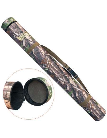 Fishing Rod Tube Baracuda B58 145cm 160mm Camo Hard Rod Case