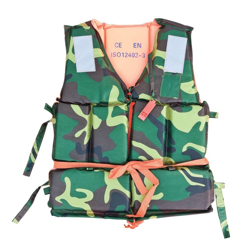 Baracuda Life Jacket SV6 Camouflage Safety Vest 100 kg L-XL